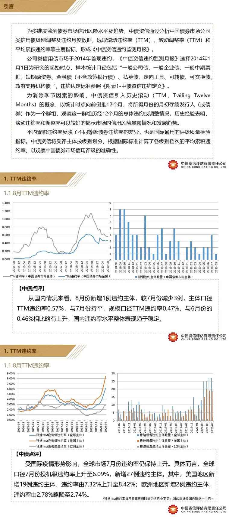 8月新增1例違約主體<div id=